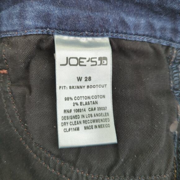 Joe's Jeans Cut Off Shorts Dark Wash Stretch Women's Size 28‎ - Picture 3 of 4